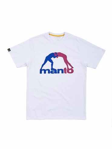 MANTO dual midnight T-SHIRT -white